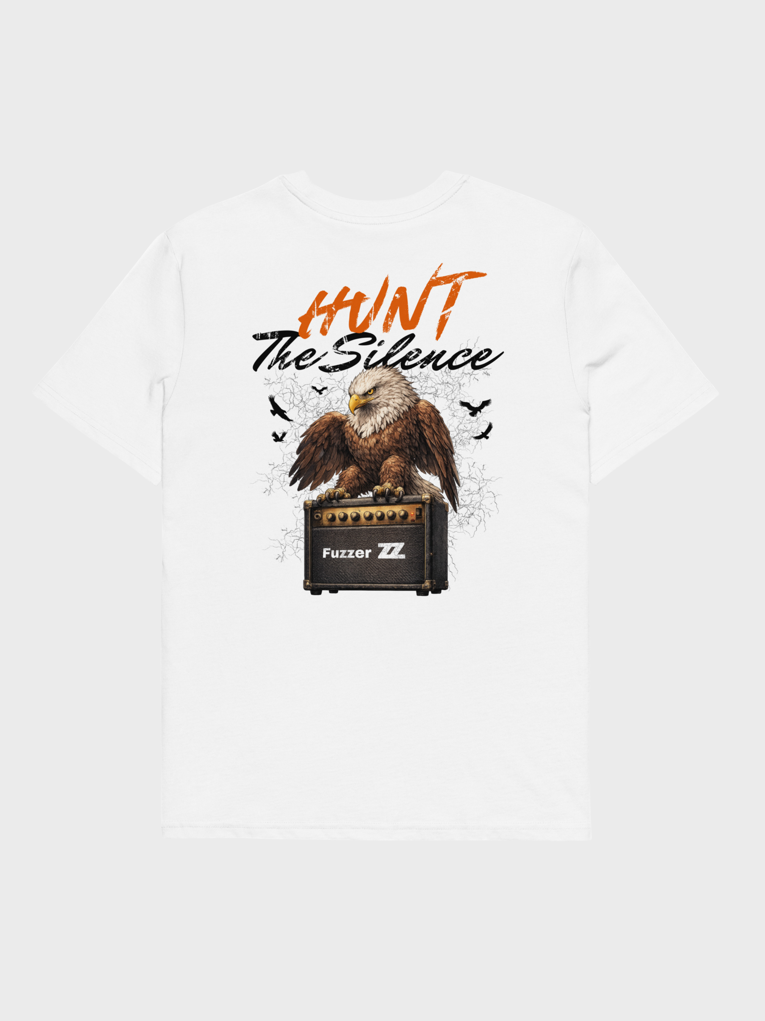 Camiseta HUNT THE SILENCE de algodón orgánico unisex