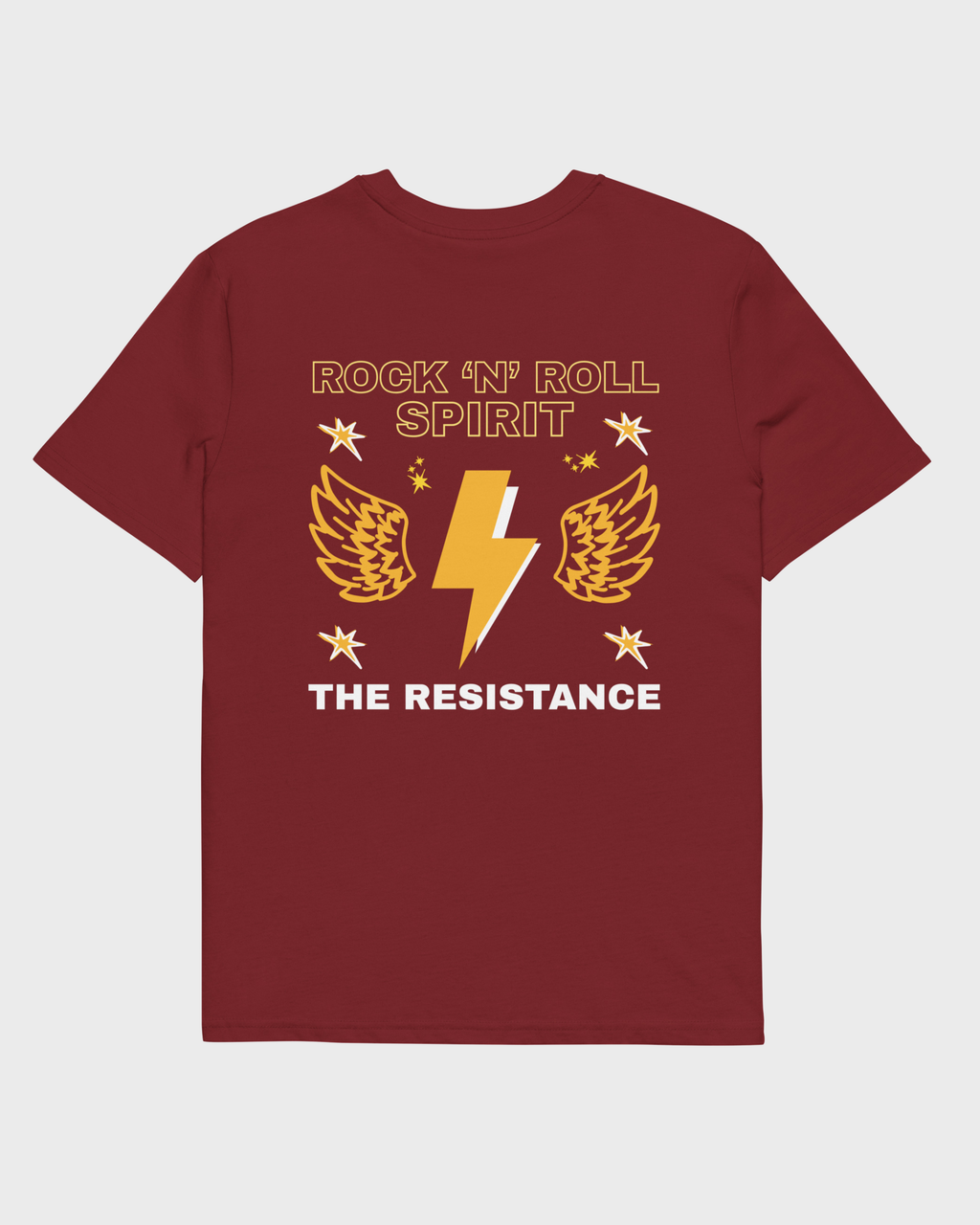 Camiseta THE RESISTANCE de algodón orgánico unisex