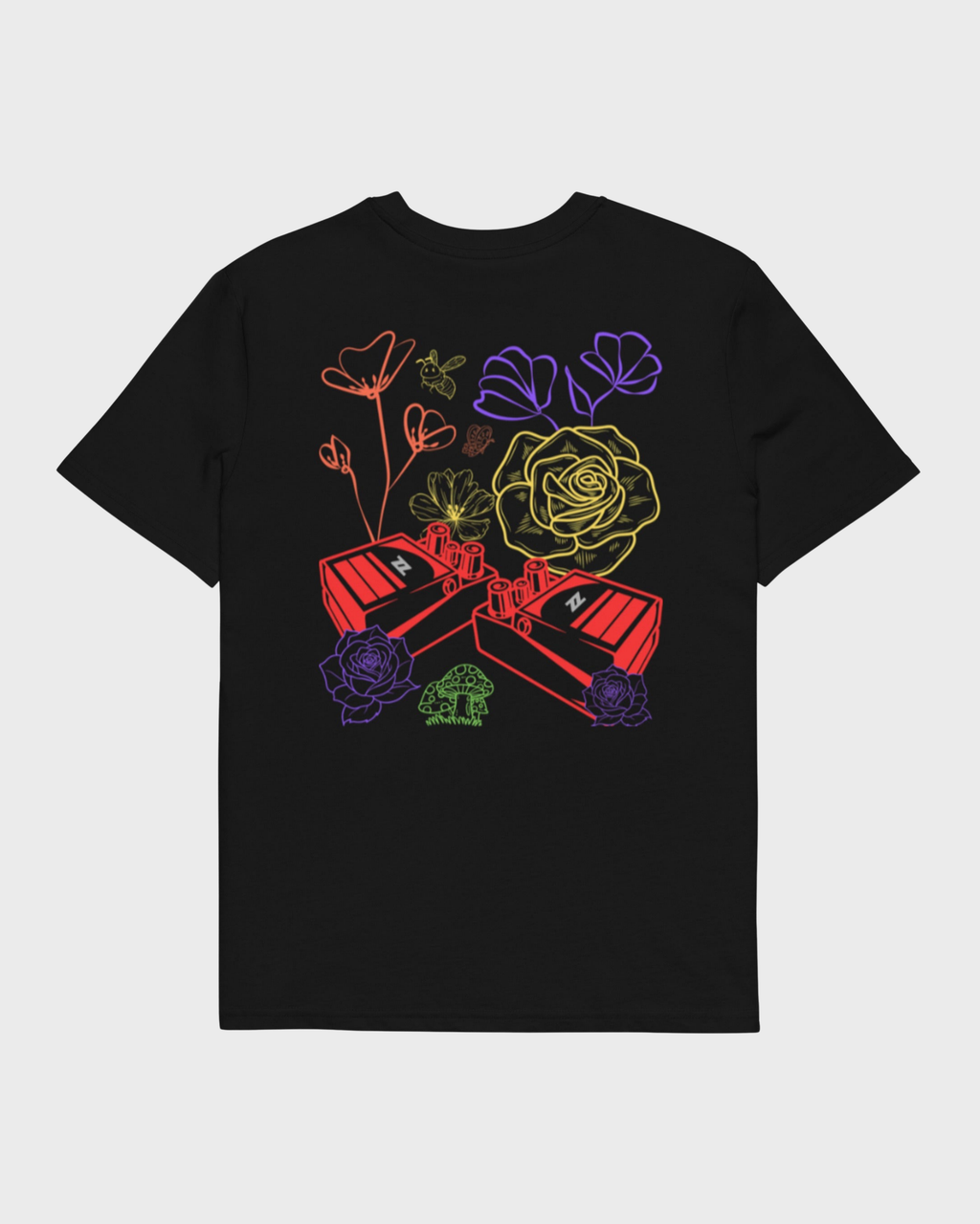 Camiseta FUZZER PEDAL de algodón orgánico unisex