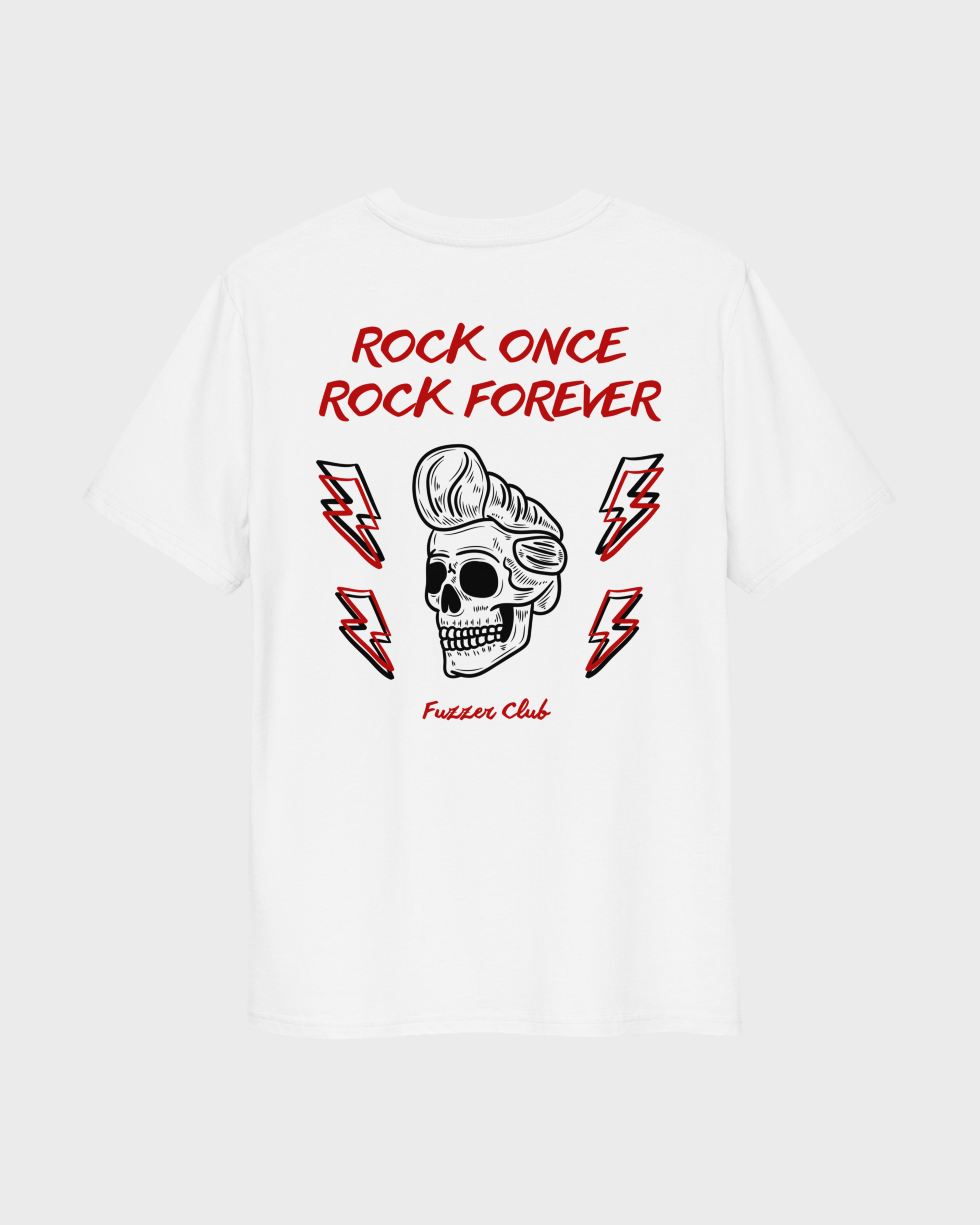 Camiseta ROCK FOREVER de algodón orgánico unisex