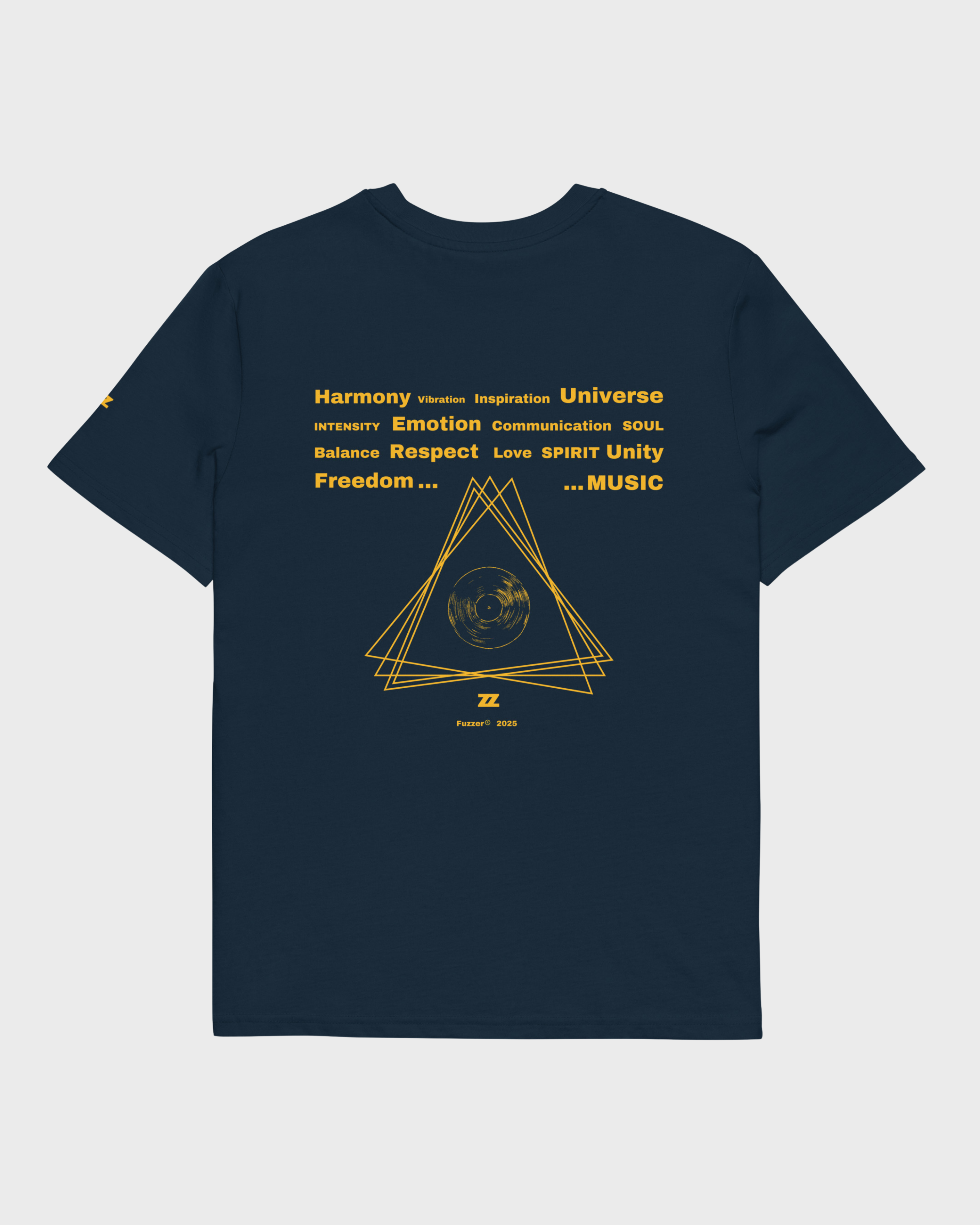 Camiseta FREEDOM MUSIC de algodón orgánico unisex