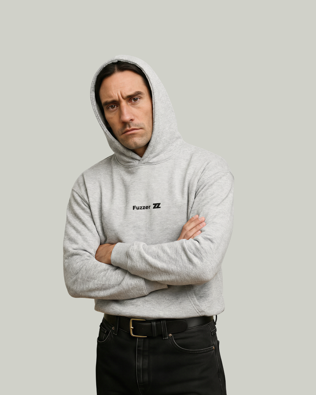 Sudadera FUZZER FOR THE REBELS gris