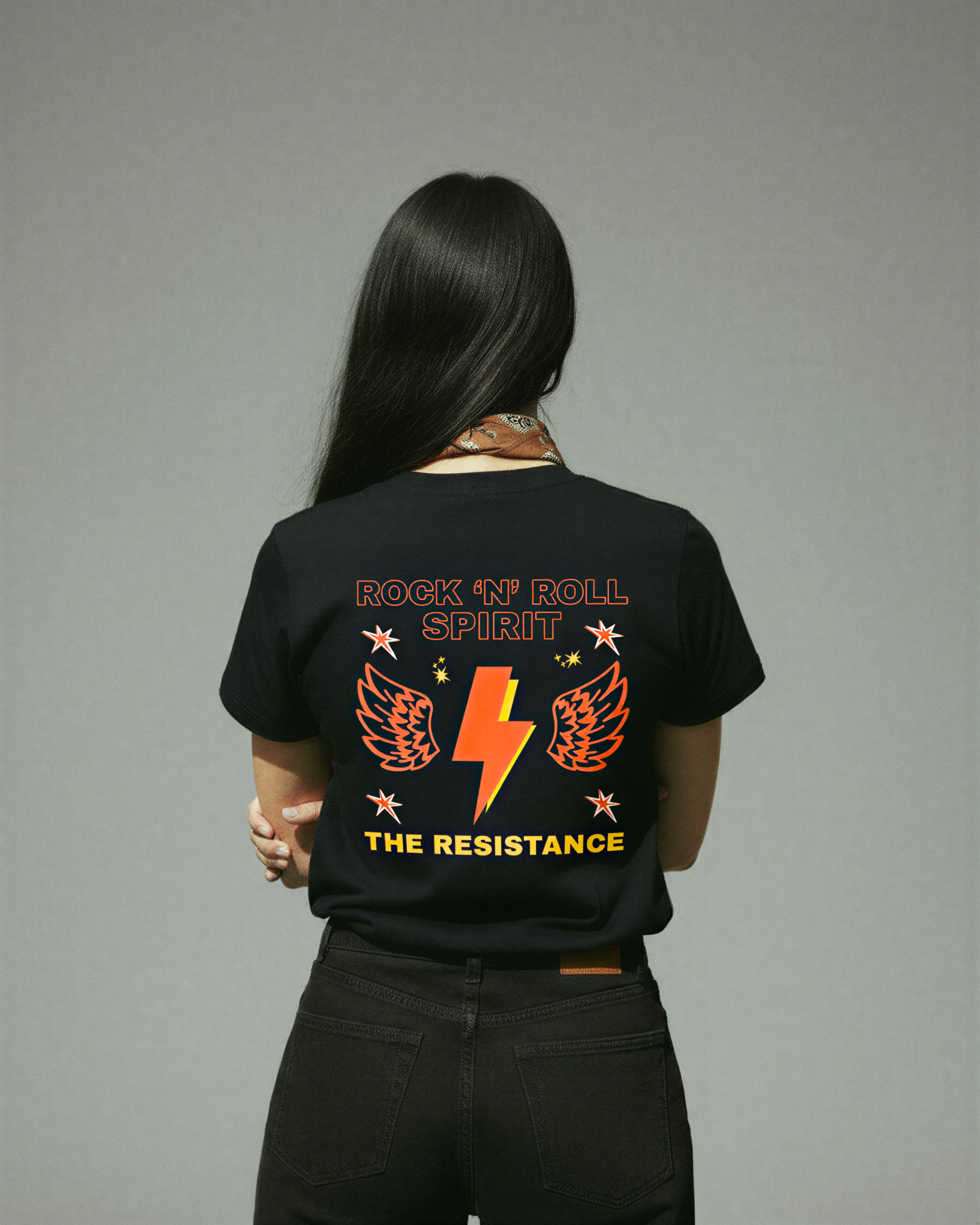 Camiseta THE RESISTANCE de algodón orgánico unisex
