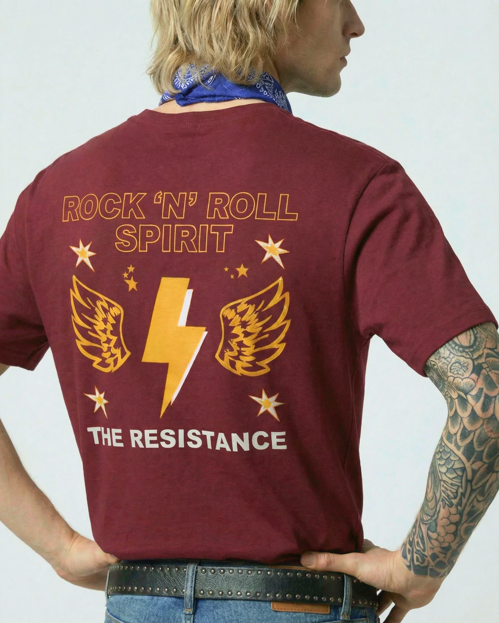 Camiseta THE RESISTANCE de algodón orgánico unisex