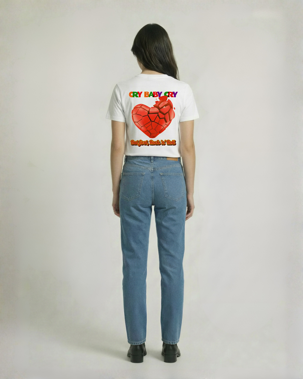 Camiseta CRY BABY de algodón orgánico unisex