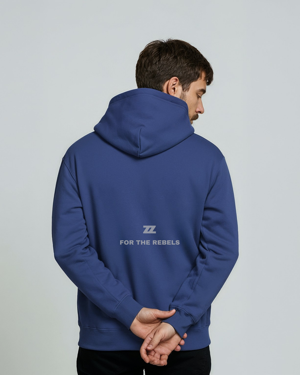 Sudadera FUZZER FOR THE REBELS azul