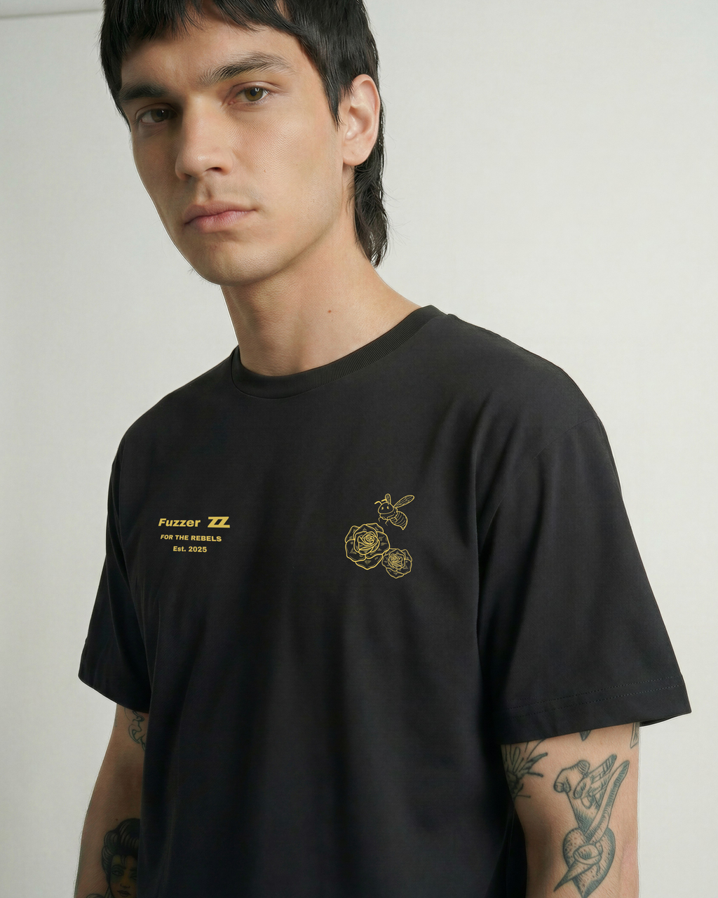 Camiseta FUZZER PEDAL de algodón orgánico unisex