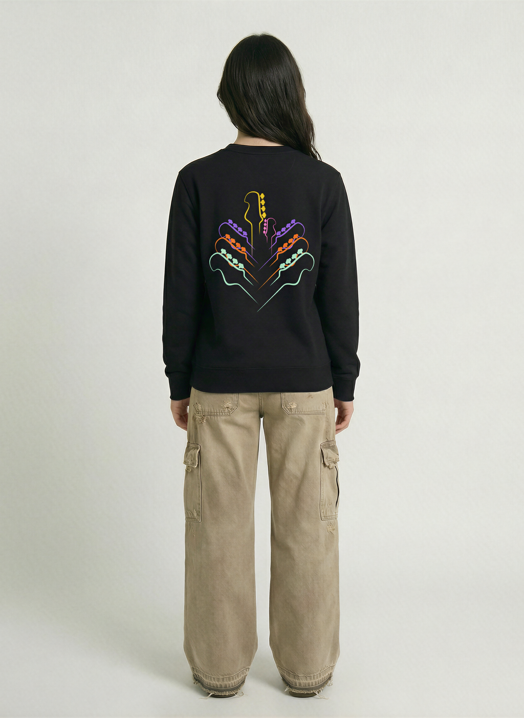 Sudadera FUZZER PSICODELIC eco unisex