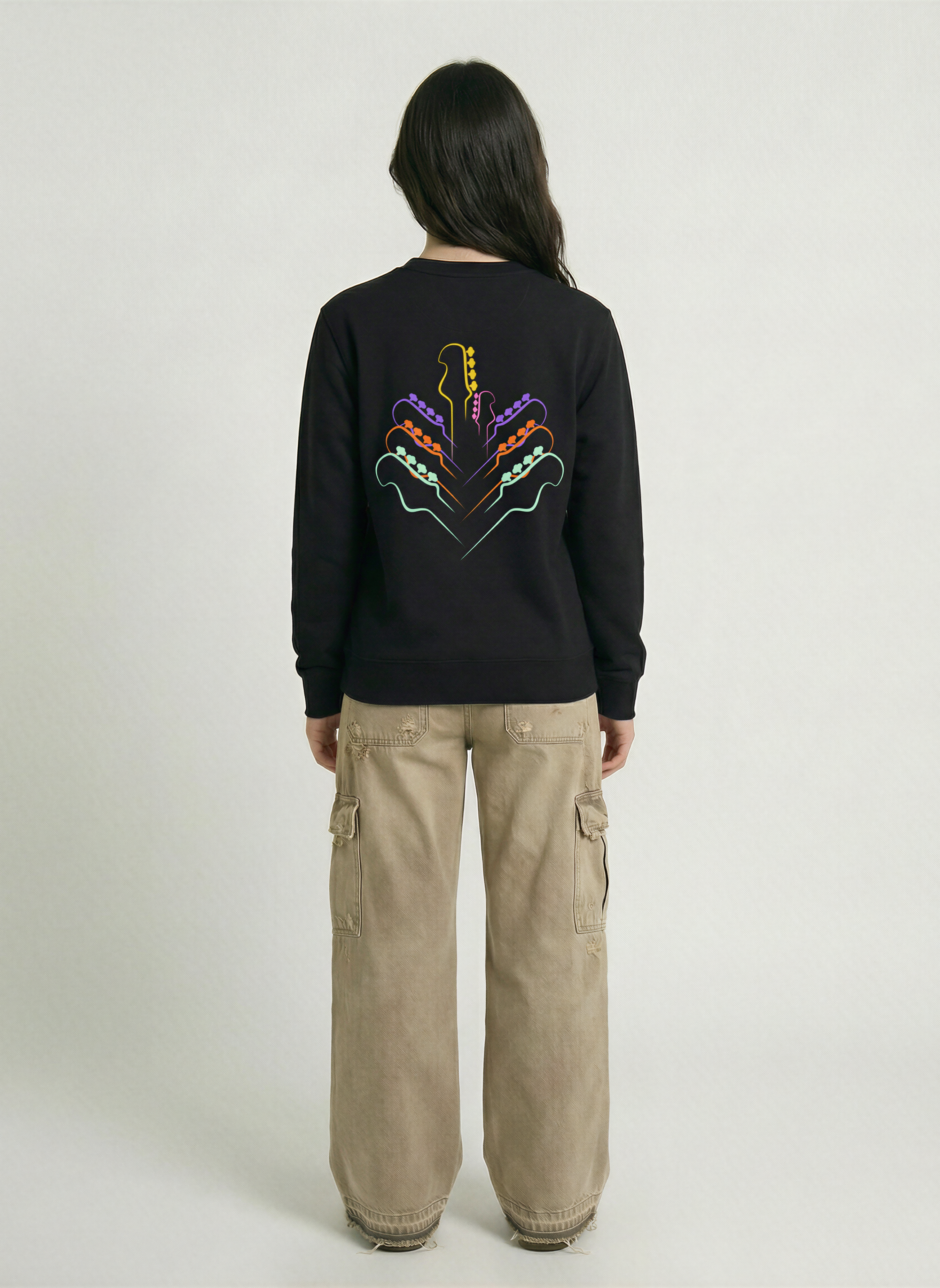 Sudadera FUZZER PSICODELIC eco unisex