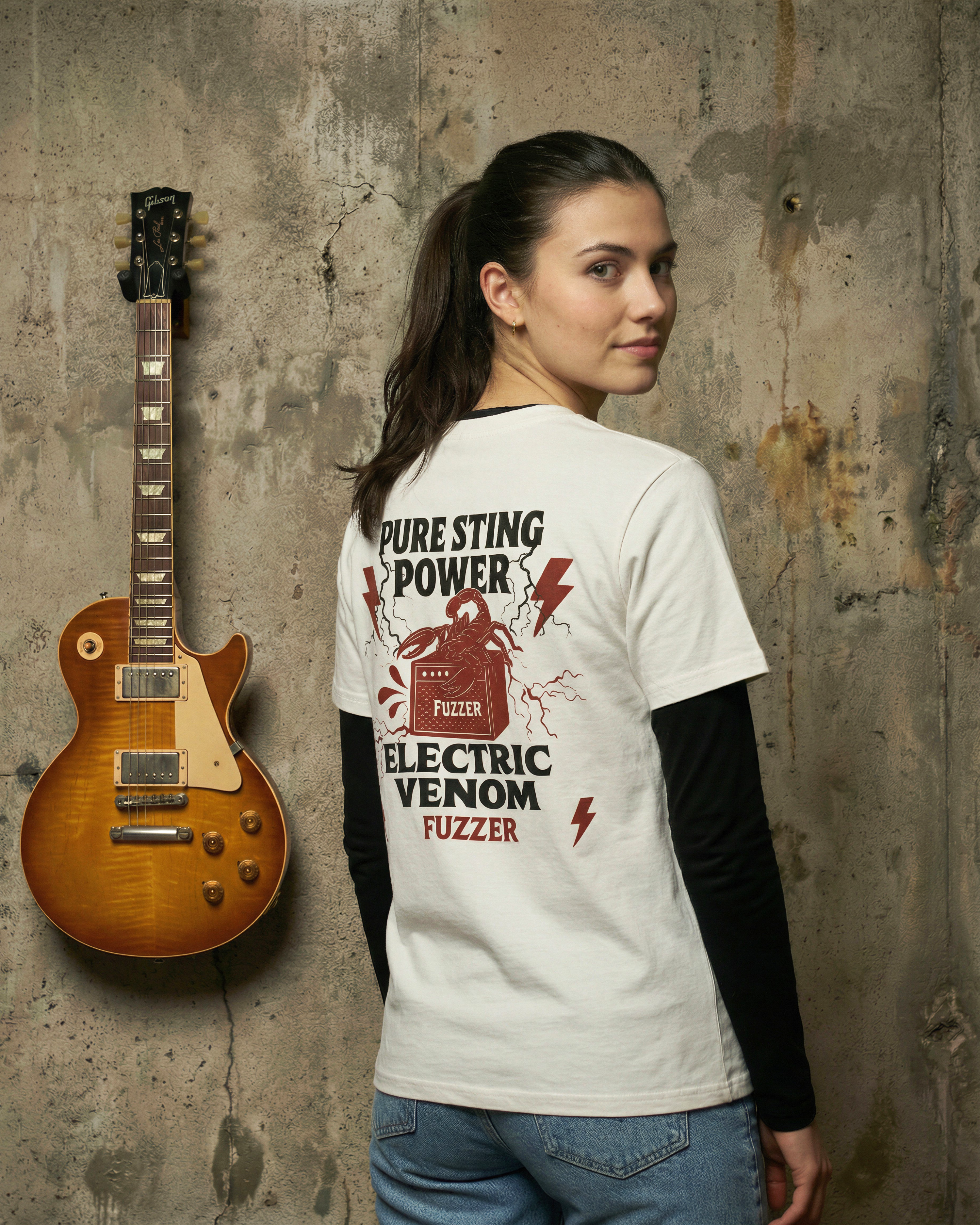 Camiseta ELECTRIC VENOM de algodón orgánico unisex