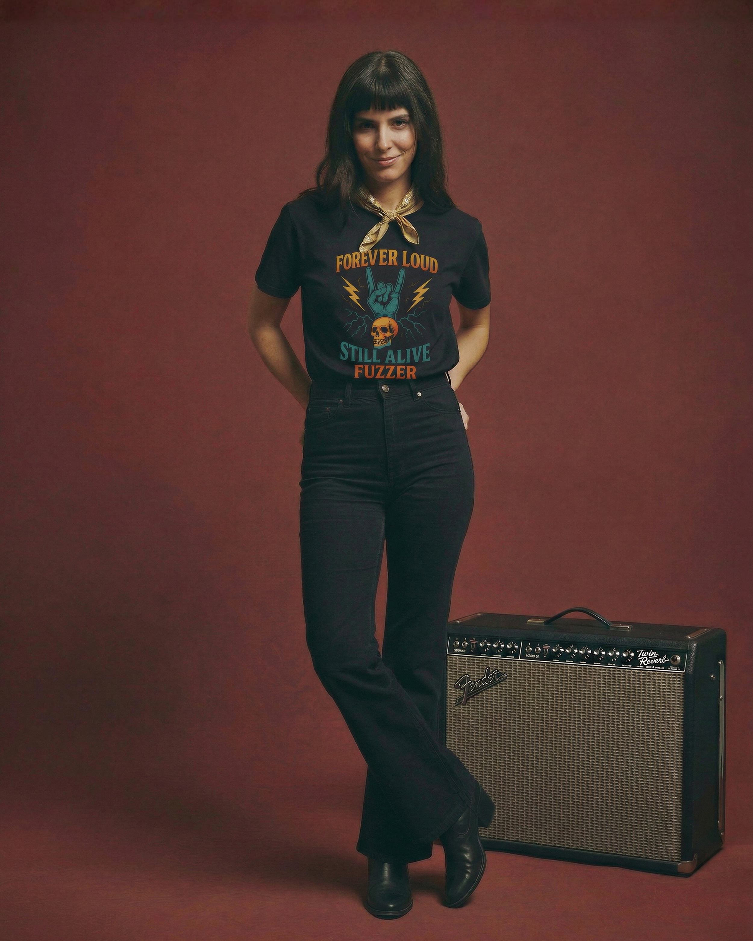 Camiseta FOREVER LOUD de algodón orgánico unisex