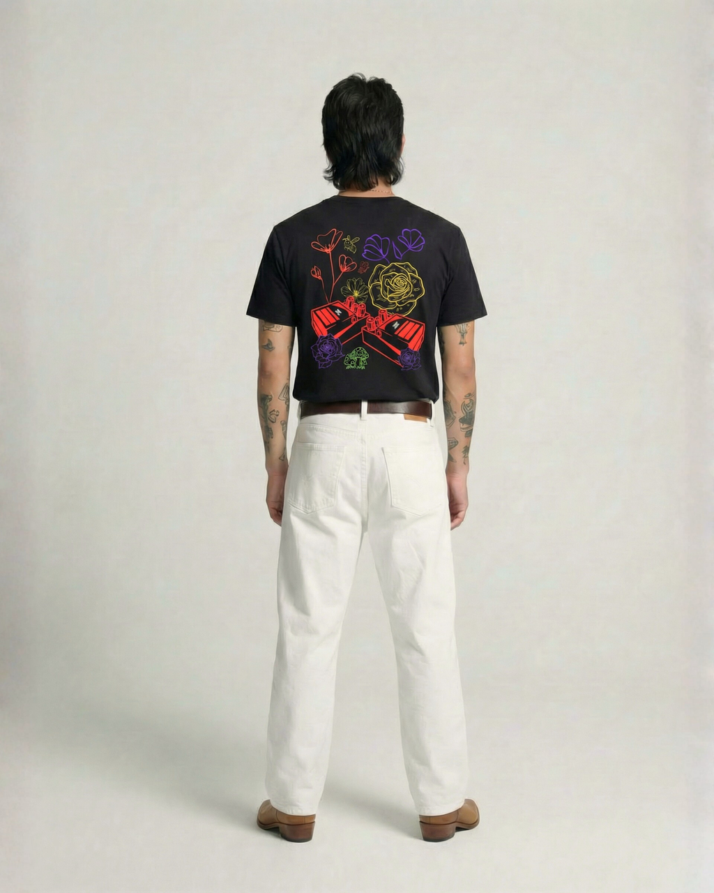 Camiseta FUZZER PEDAL de algodón orgánico unisex