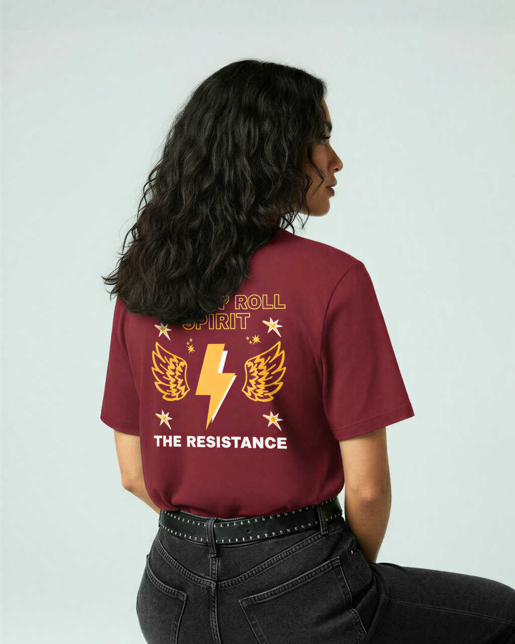 Camiseta THE RESISTANCE de algodón orgánico unisex
