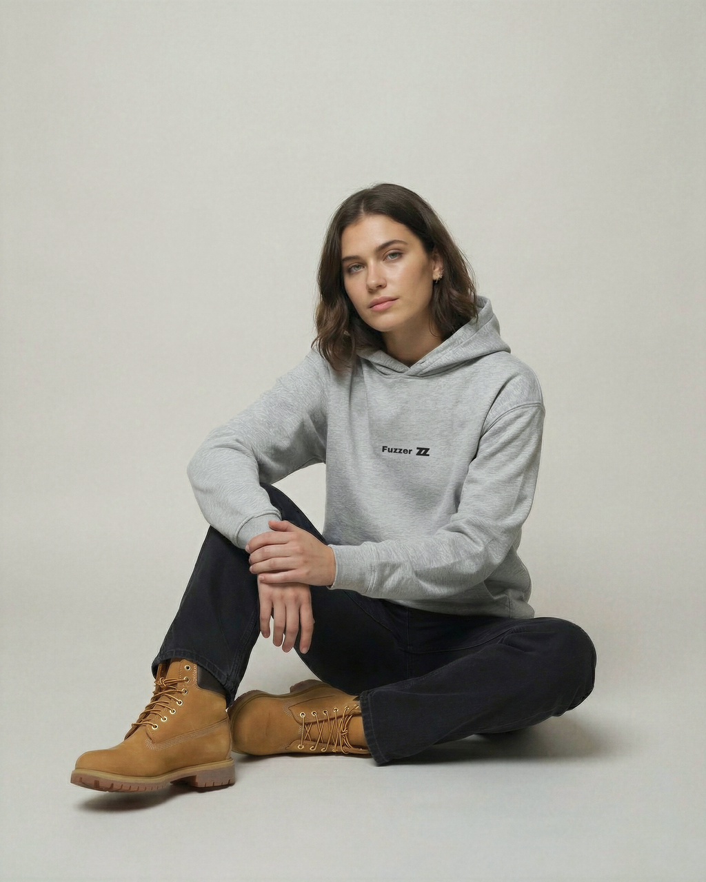 Sudadera FUZZER FOR THE REBELS gris