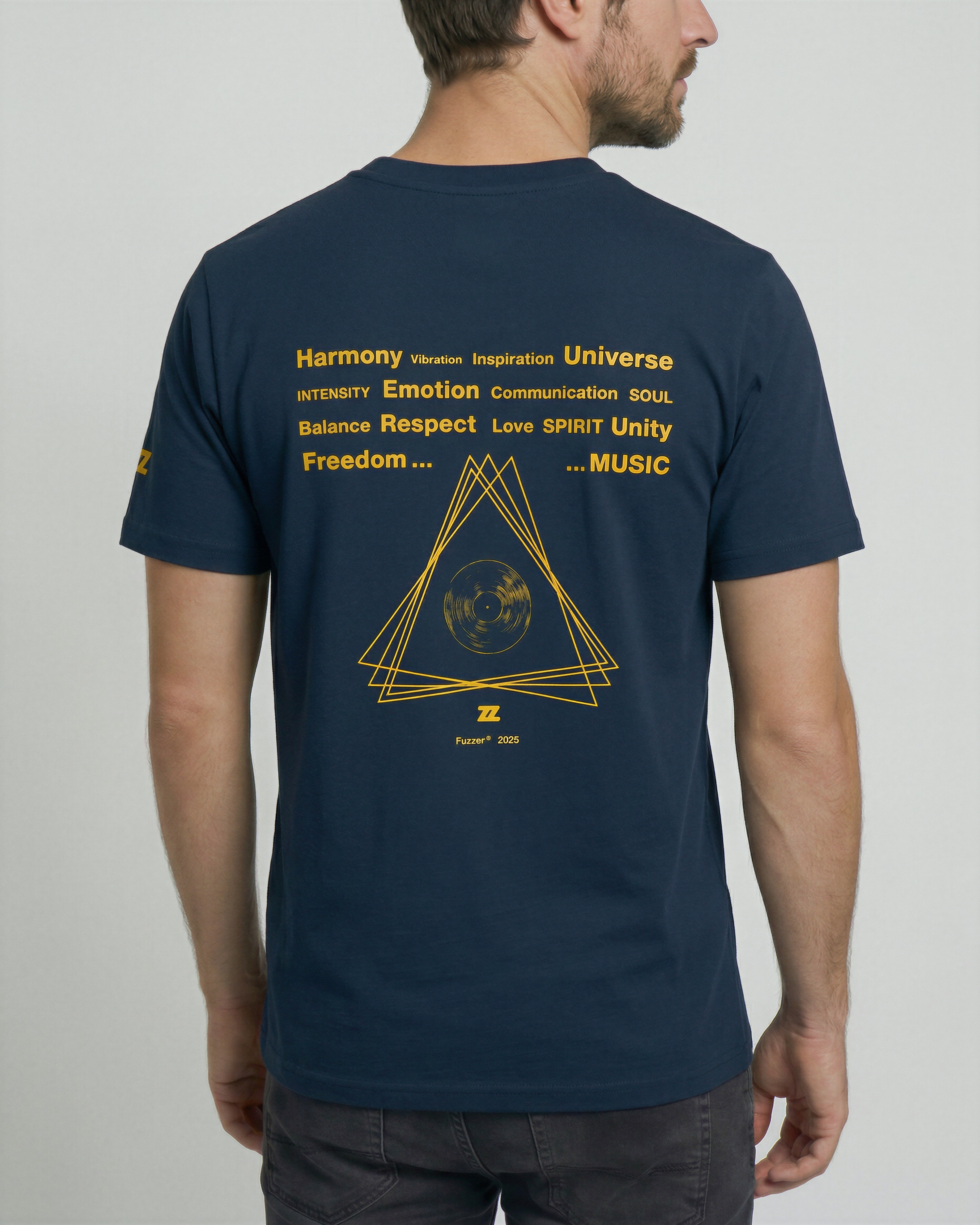 Camiseta FREEDOM MUSIC de algodón orgánico unisex