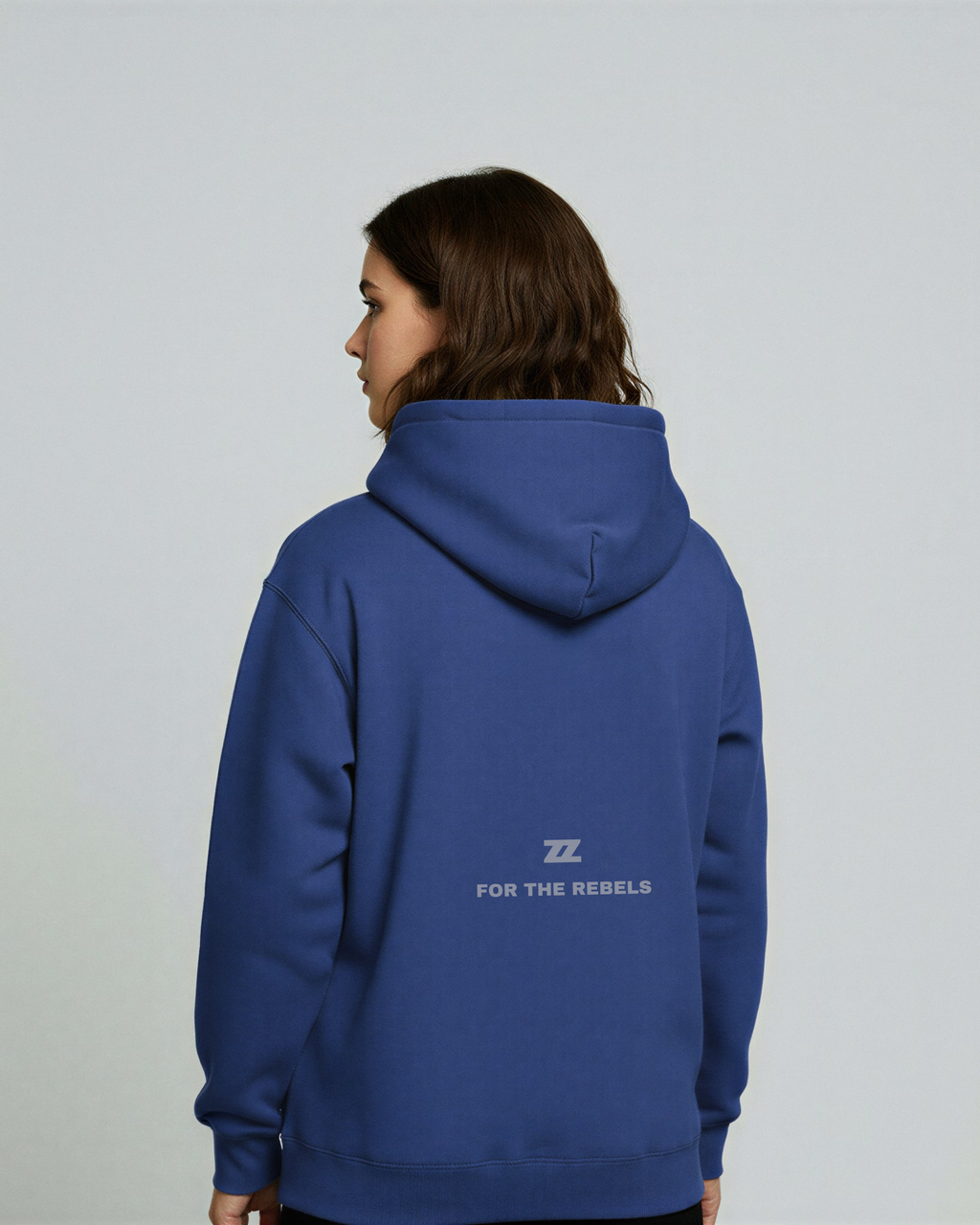 Sudadera FUZZER FOR THE REBELS azul