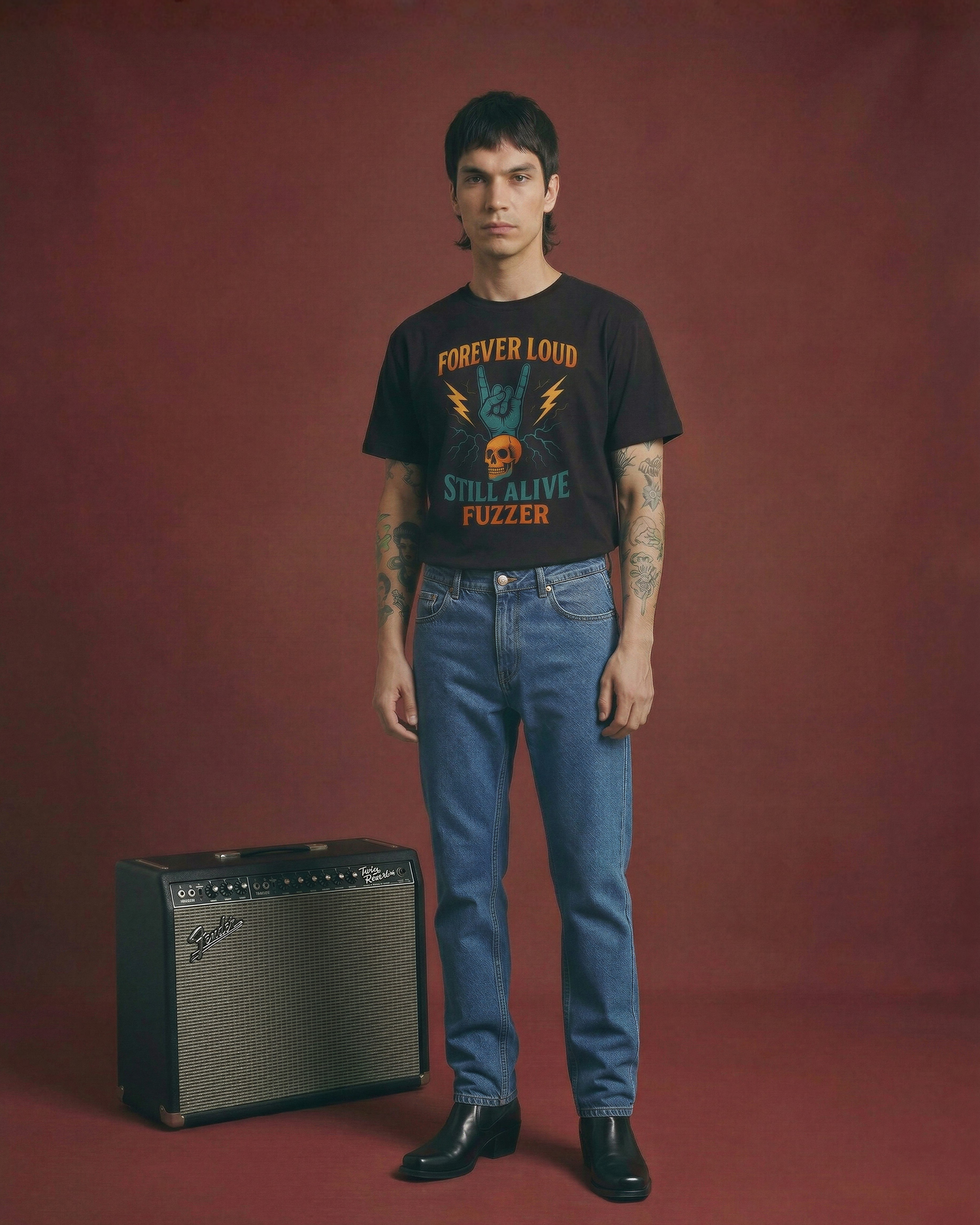 Camiseta FOREVER LOUD de algodón orgánico unisex