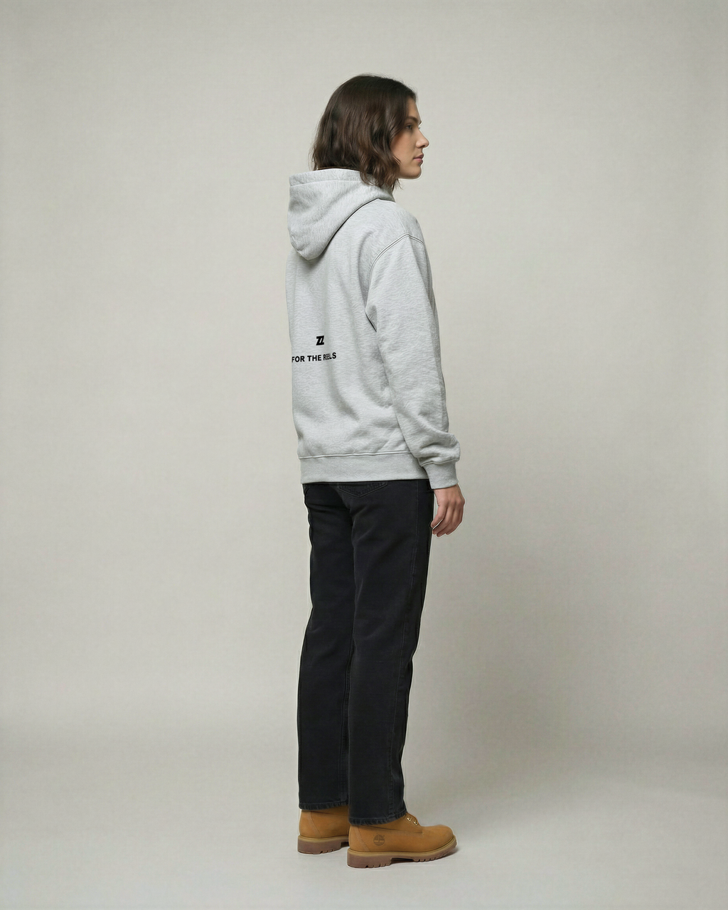 Sudadera FUZZER FOR THE REBELS gris