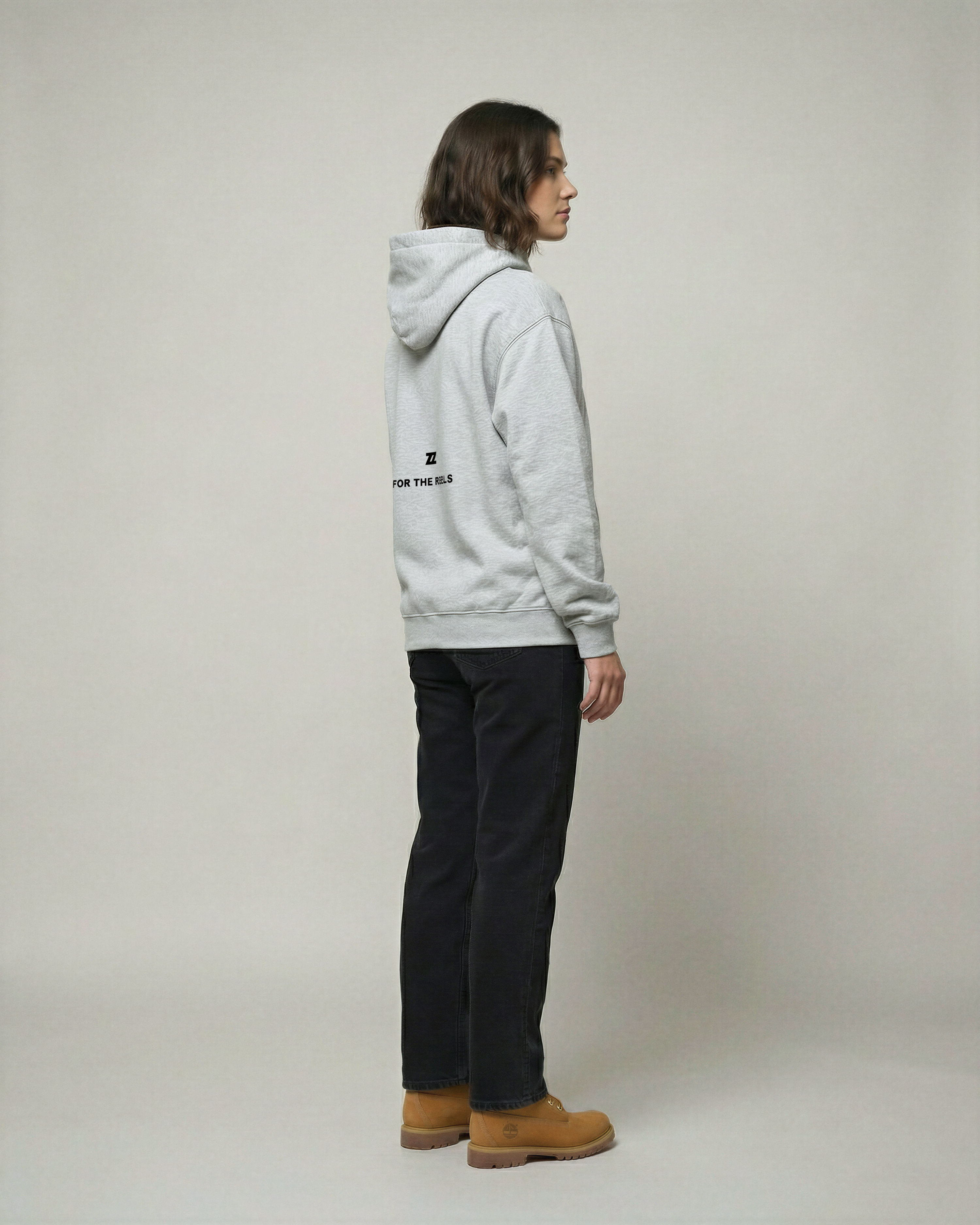 Sudadera FUZZER FOR THE REBELS gris
