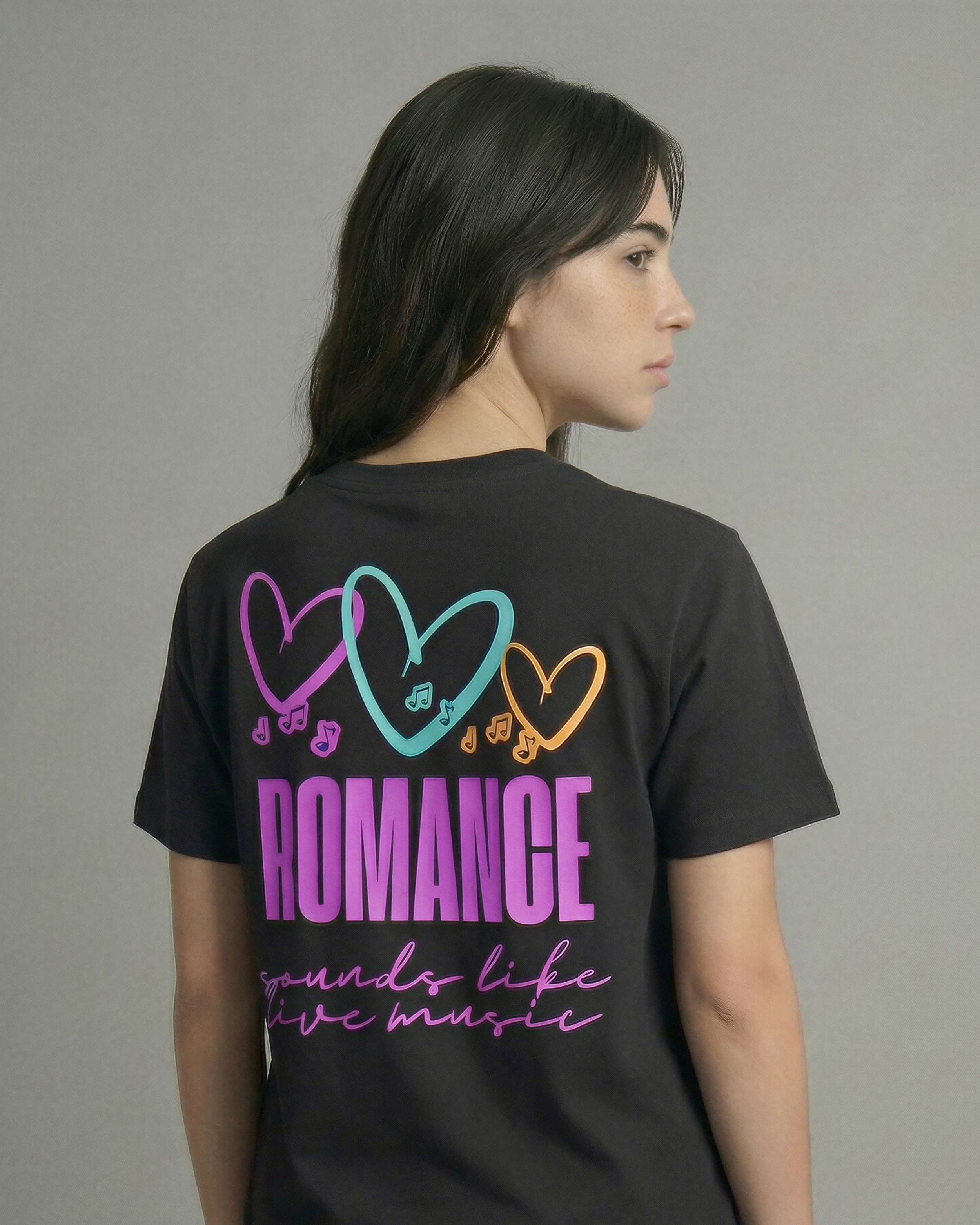 Camiseta ROMANCE de algodón orgánico unisex