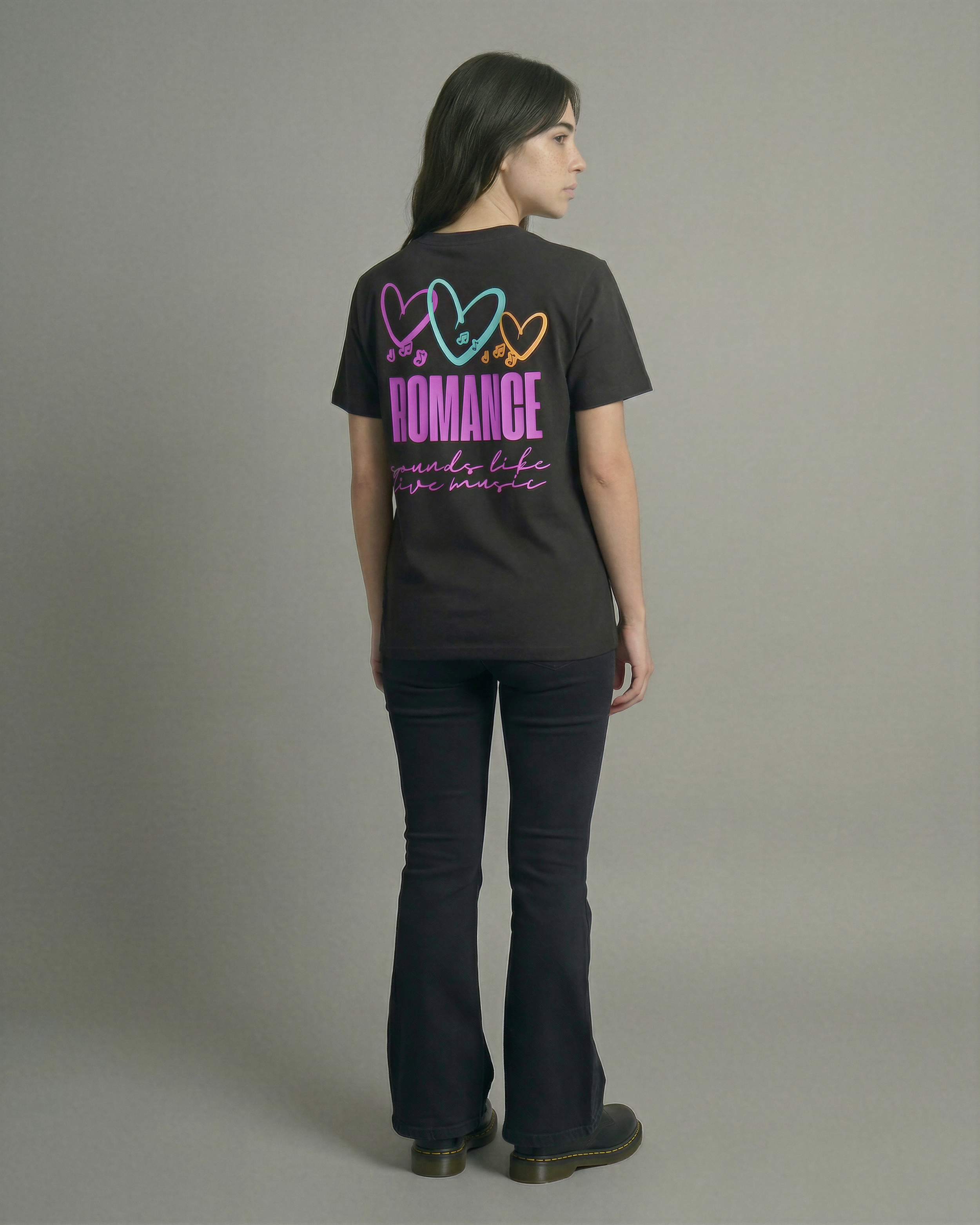 Camiseta ROMANCE de algodón orgánico unisex