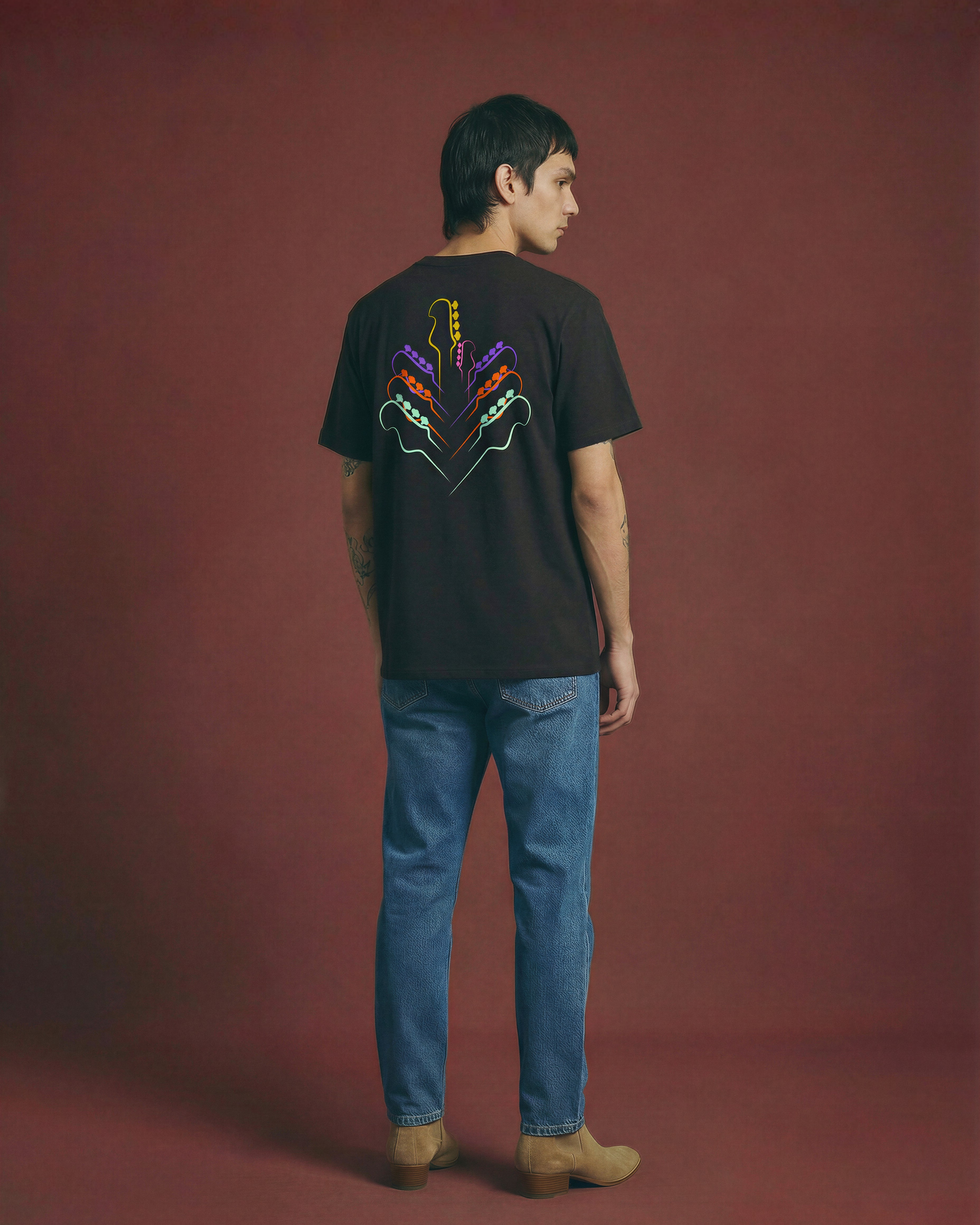 Camiseta PSICODELIC de algodón orgánico unisex