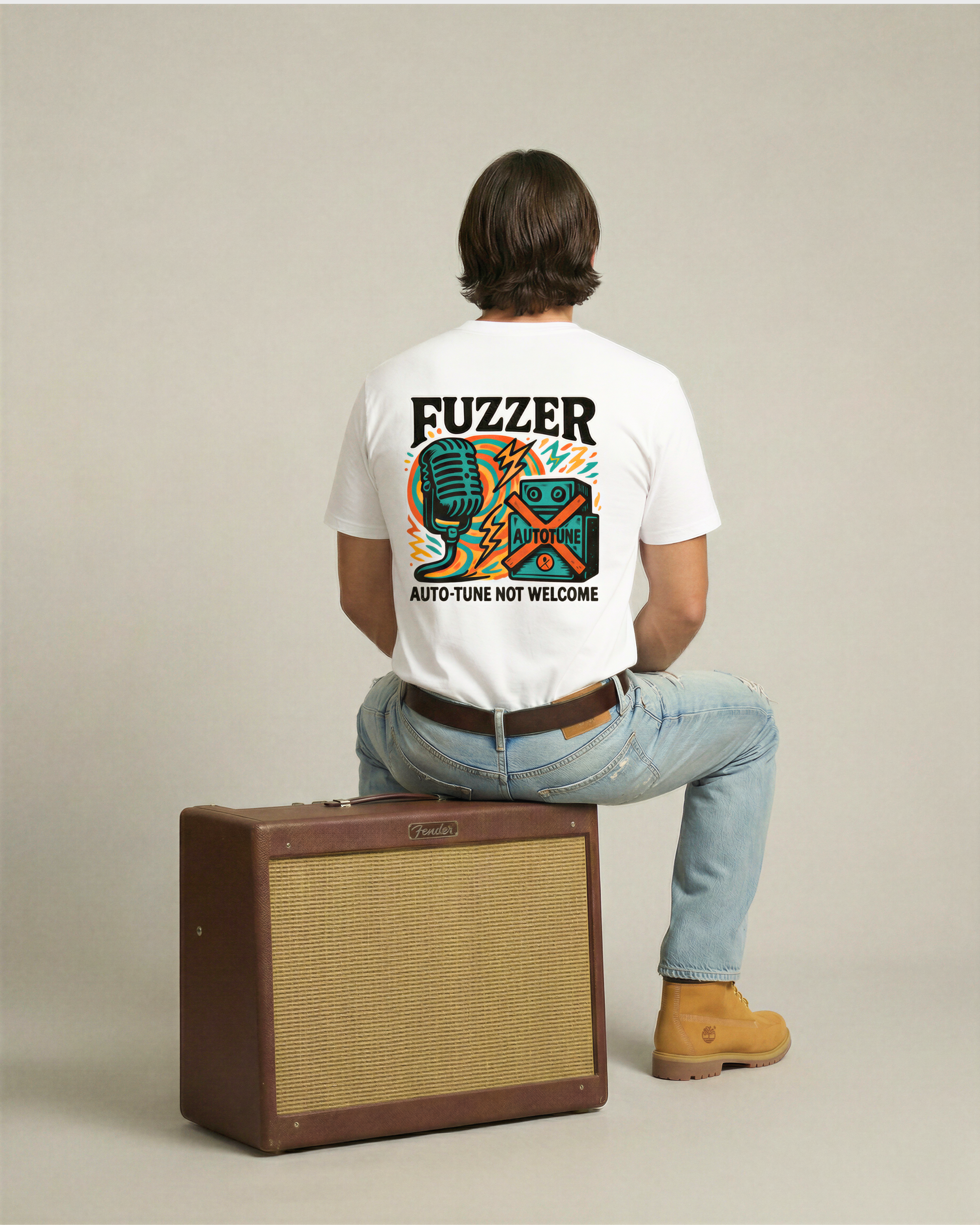 Camiseta AUTOTUNE de algodón orgánico unisex