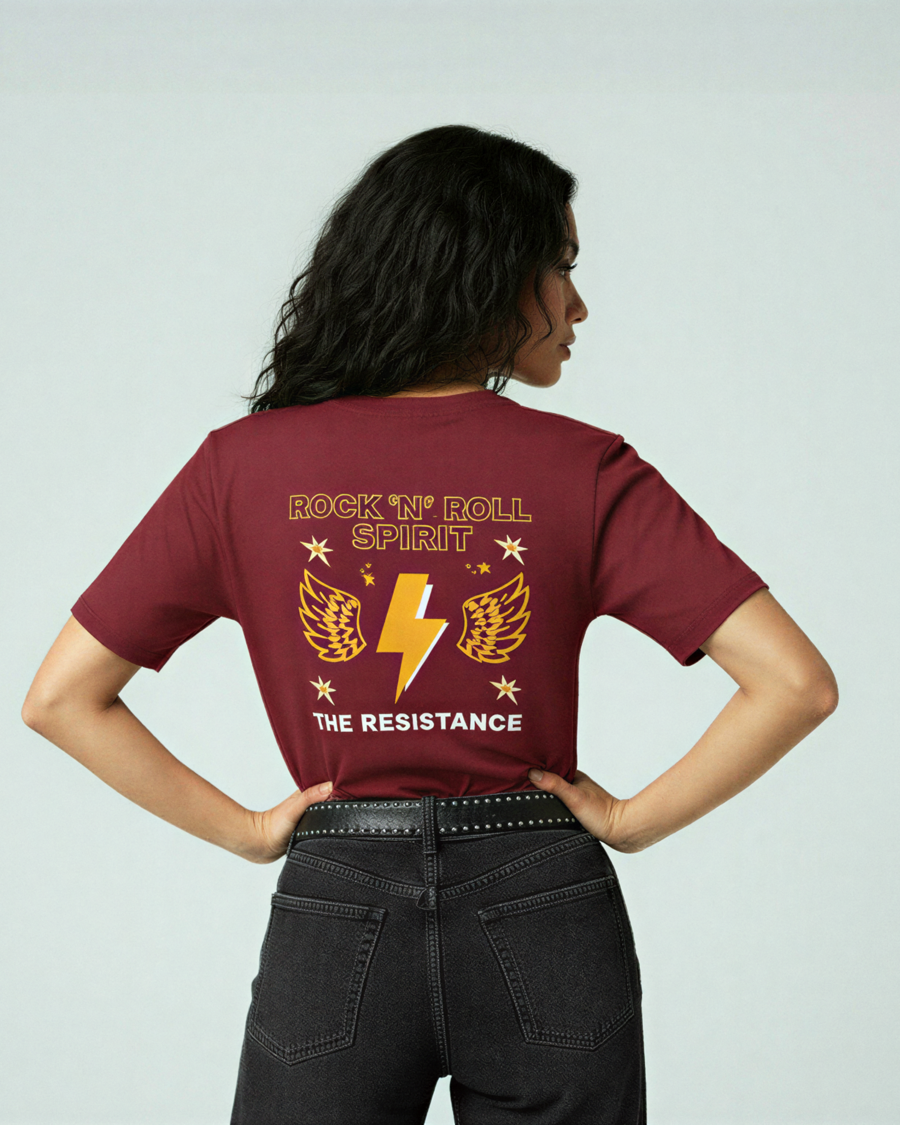 Camiseta THE RESISTANCE de algodón orgánico unisex