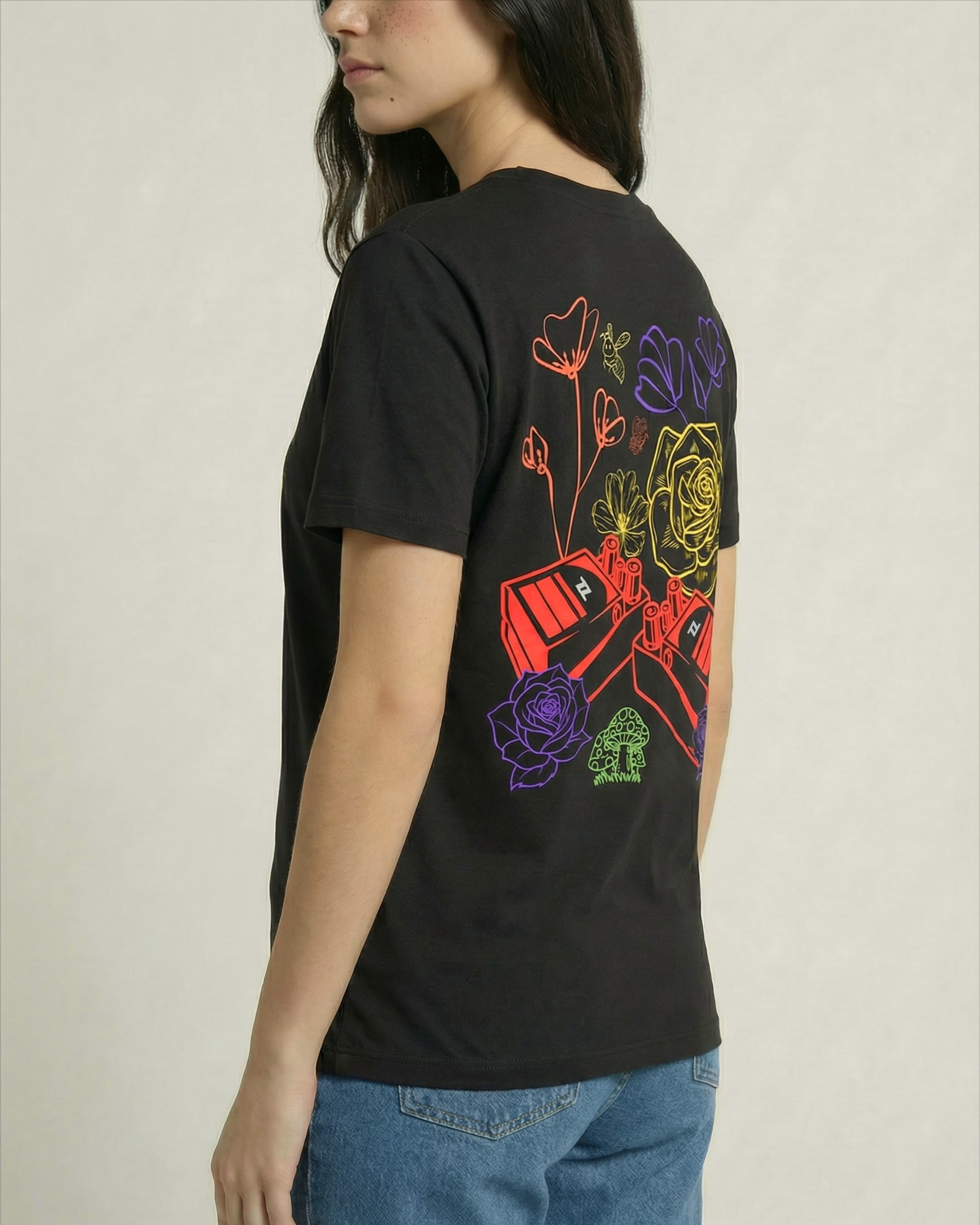 Camiseta FUZZER PEDAL de algodón orgánico unisex